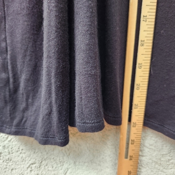 Torrid Top Womens 3X Plus Black Single Cold Shoulder Asymmetrical Rayon Stretch - Picture 9 of 9